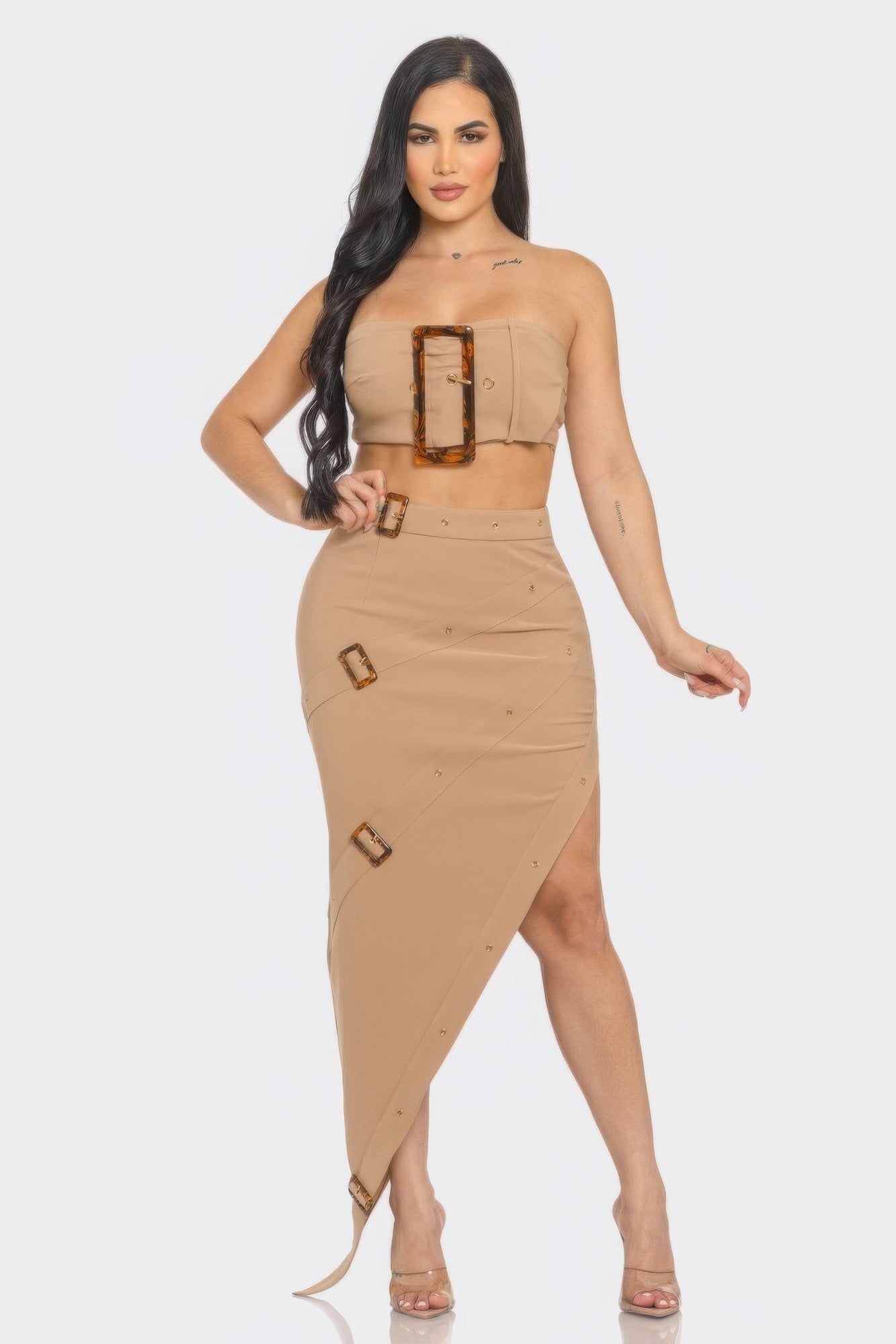 Stay Strapped Skirt Set