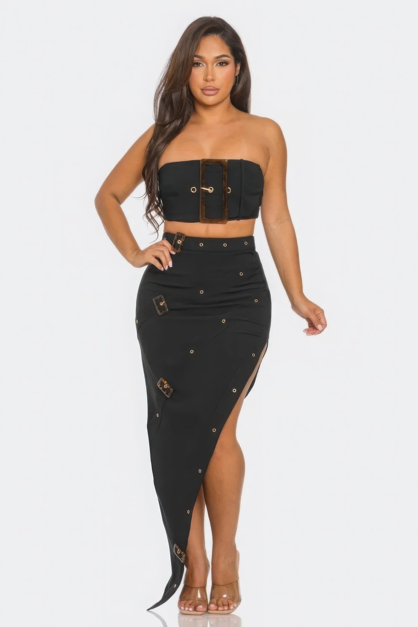 Stay Strapped Skirt Set