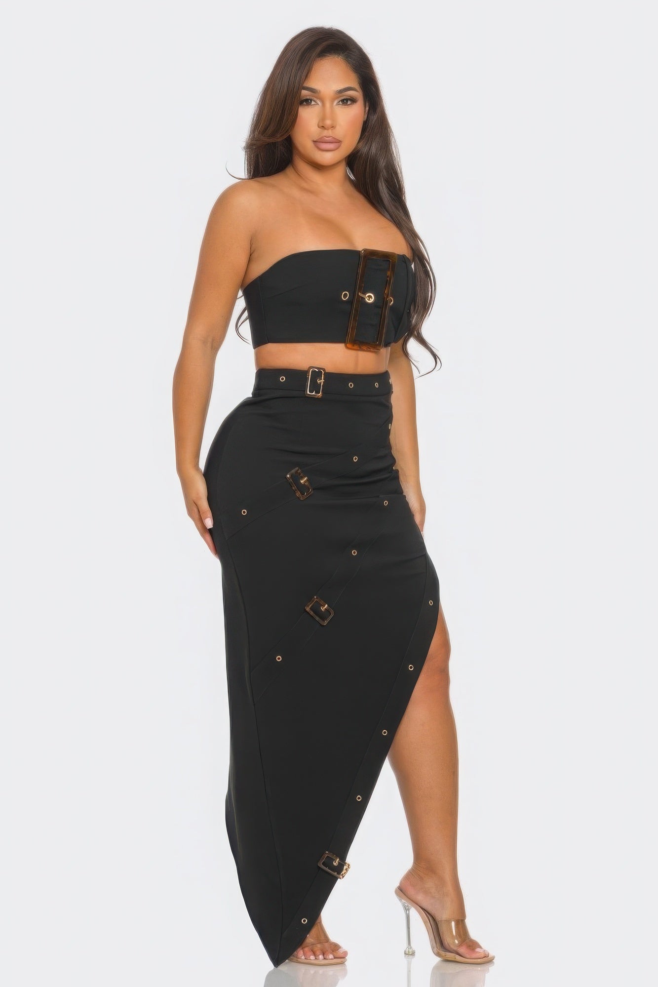 Stay Strapped Skirt Set