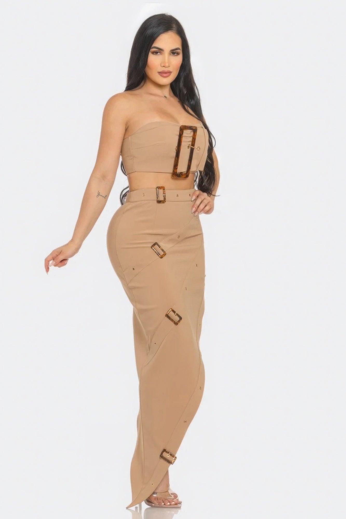 Stay Strapped Skirt Set