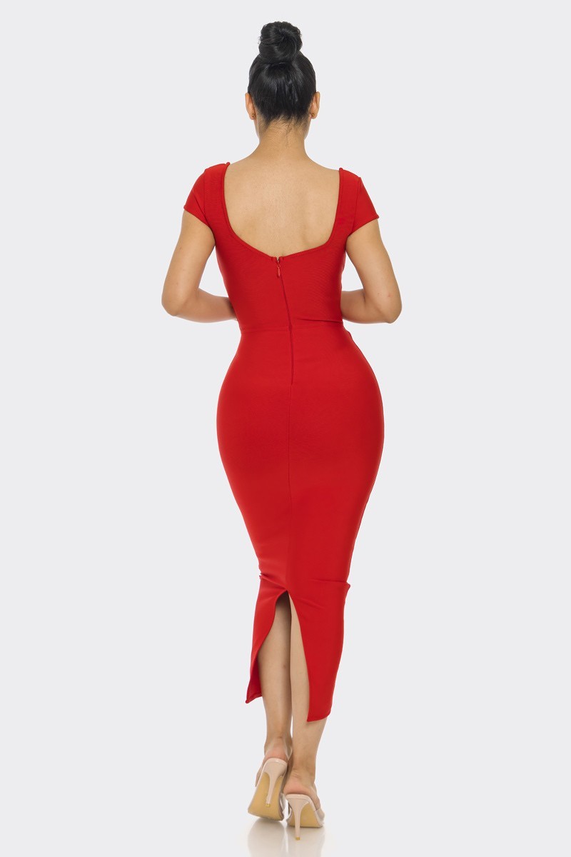 Lady In Red Dress